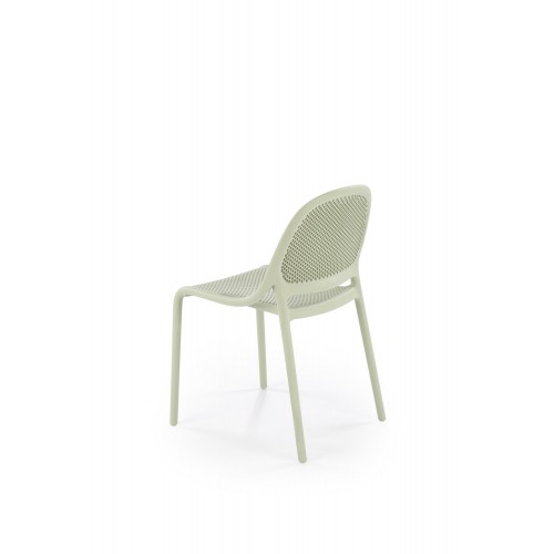 Plastmasa krēsls K-532, gaiši zaļš